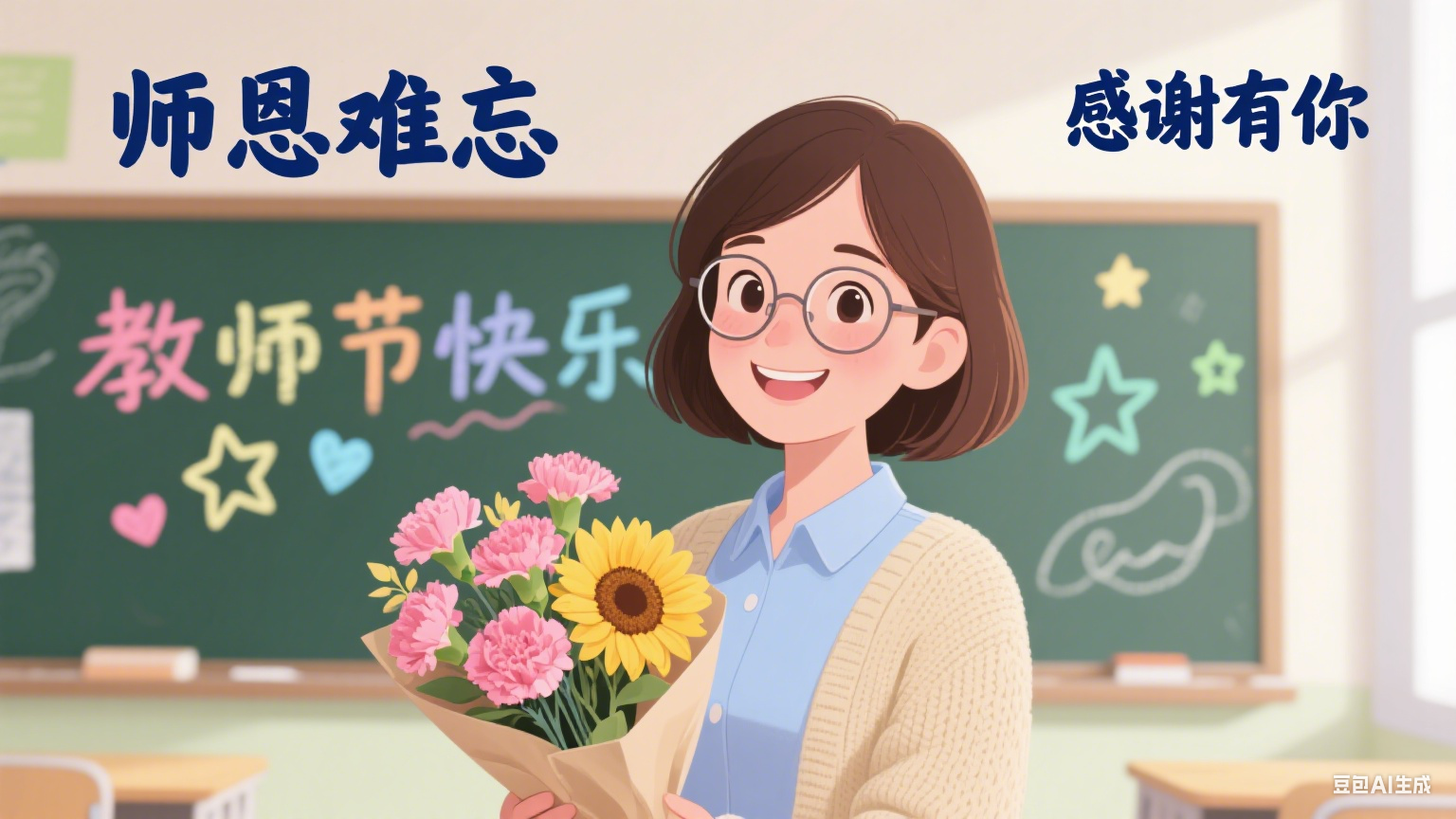 感恩有您 照亮前行 — 祝老師們節(jié)日快樂(lè)！